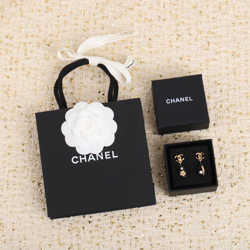 Ch*el earrings
